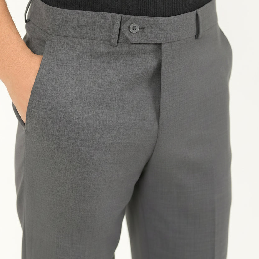 Grand Gray Wool Pant