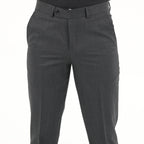 Grand Charcoal Wool Pant