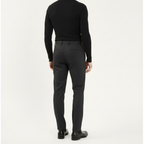 Grand Charcoal Wool Pant