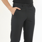 Grand Black Wool Pant