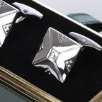 K cufflinks 10 remove the tape mark from the left one