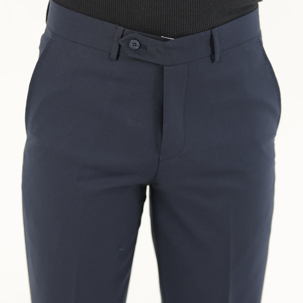 Grand Navy Wool Pant