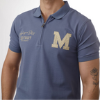 Half-Zip Polo T-Shirt
