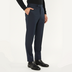 Grand Navy Wool Pant