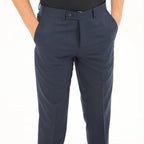 Grand Navy Wool Pant