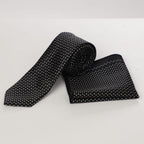 Black &white tie